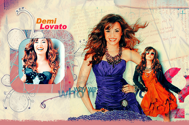 • DEMI LOVATO. ____________ because we love her <3 - ELAD A LAP!!!